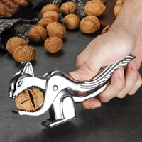 creative squirrel funnel type walnut clip zinc alloy multi functional nut walnut clip walnut pliers kitchen gadget