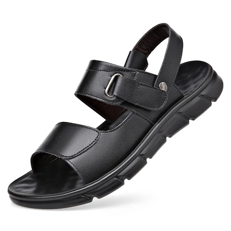

2021 Sandals Fashion Trend Beach Shoes Slippers Men's Sandals Mens Sandals Summer Leather Sandal