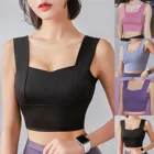 Новинка 2021, женский сексуальный топ, бюстгальтер без косточек, нижнее белье, базовый жилет, стильное Спортивное базовое нижнее белье