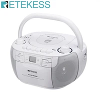 retekess tr621 amfm radio cassette tape player with cd player recording function supports usbtf card remote control
