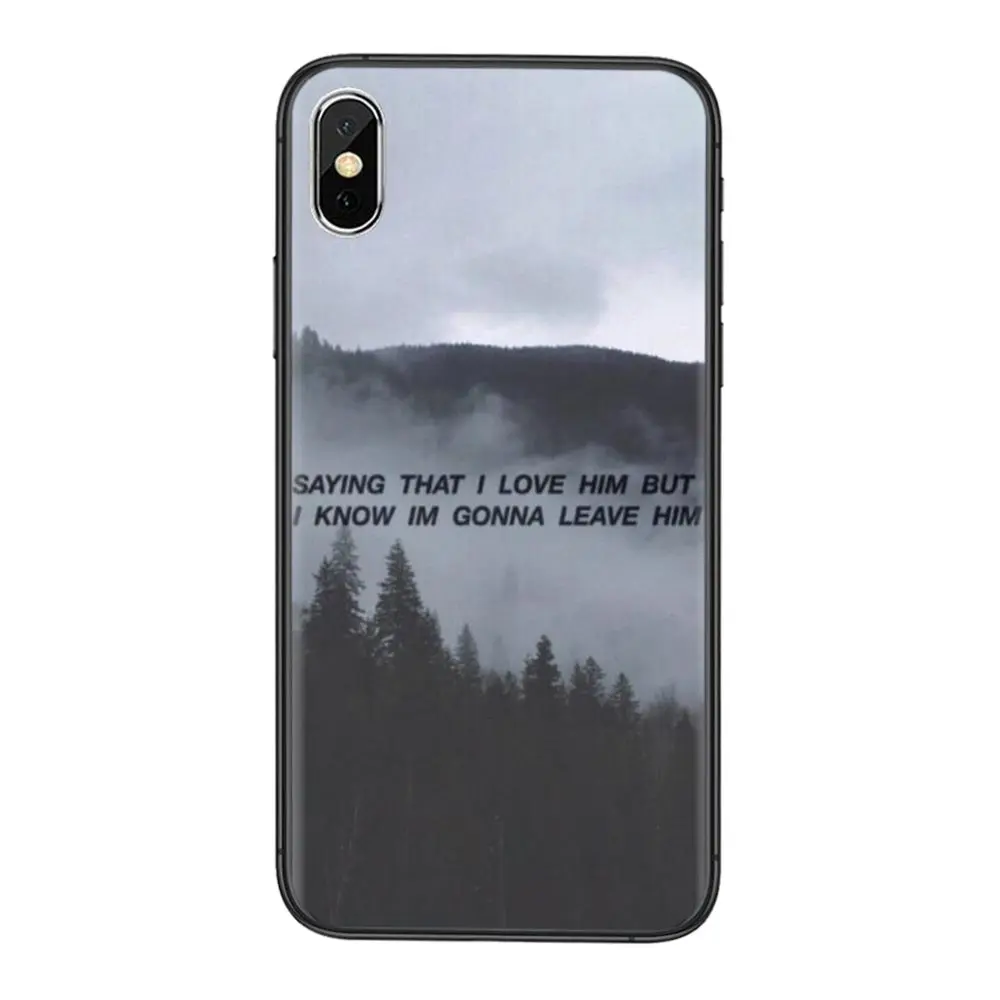 Печать песен Halsey Hurricane для iPhone 11 12 Mini Pro 5 5S SE 5C 6 6S 7 8X10 XR XS Plus Max регулируемые цены