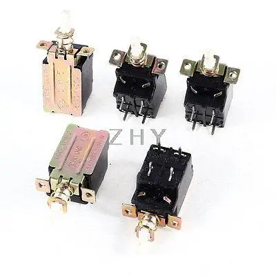 5 шт. 4 Pin DPST самоблокирующаяся кнопка выключателя питания KDC-A04-2 AC 8A/128A 250V |