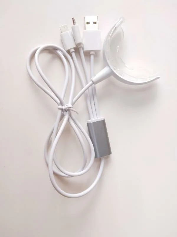 USB эффективный синий свет инструмент для отбеливания зубов холодный