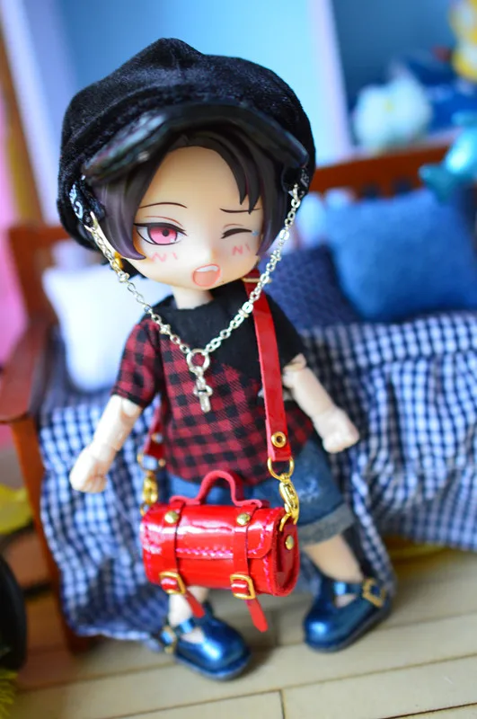 Сумка Кроссбоди OB11 [кукла 1/12] сумка obitsu11 сумки (подходит для Ob11 molly BJD12 cu poche кукла
