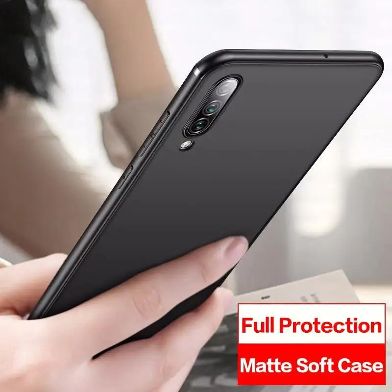 Чехол для телефона Samsung Galaxy A30S A50 ударопрочный матовый Силиконовый чехол бампер