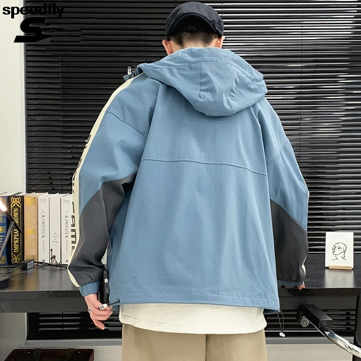 

Xinjiang Spring Thin Streetwear Jacket For Men Clothes Korean Casual Coat Mens Fashion Clothing Trends Plus Size Clothes 4xL