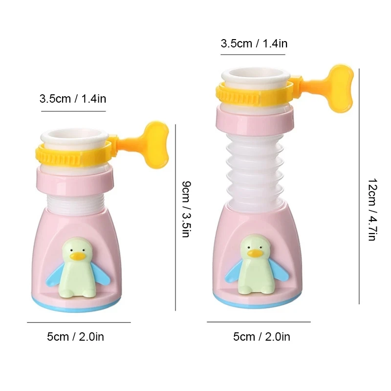 

Swivel Penguin Showerhead Splash-proof Household Kitchen Shower Faucet Filter Shower Tap Water Filter Purifier Dropshipping