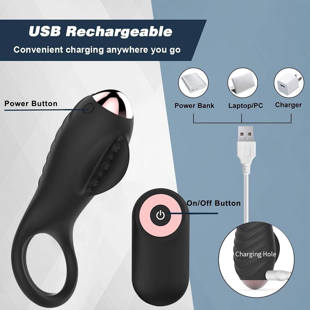 10 скоростей кольцо для пениса Мужской вибрирующий пенис вибратор с кольцом