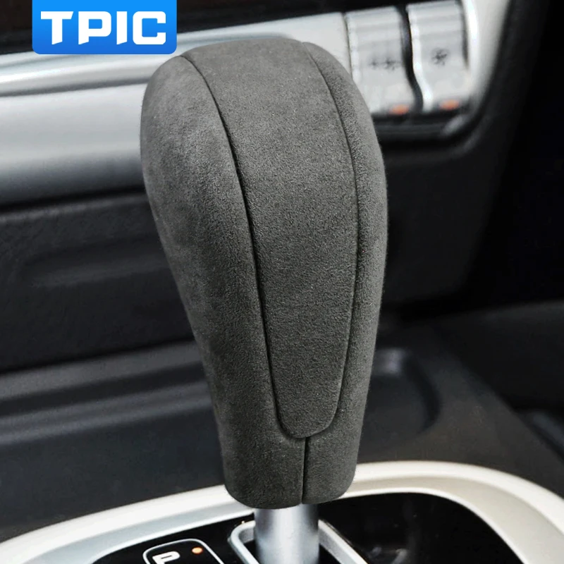 TPIC для Porsche Cayenne 2004 2009 внутренняя отделка алькантара ABS ручка переключения передач