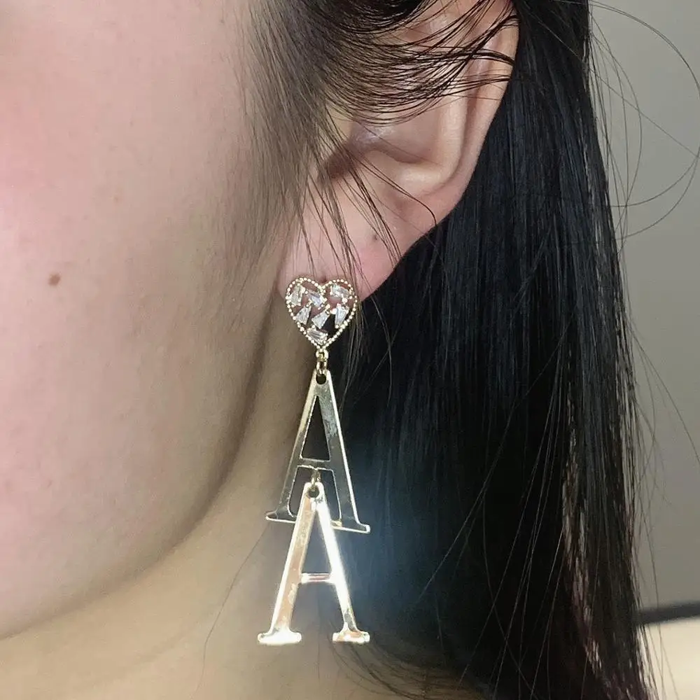 

Ace Earring for Women Initial Earring Cartilage Jewelry