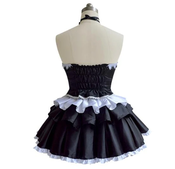 

Anime cosplay Love live sunshine Cosplay Costume Tsushima Yoshiko Black Devil dress A
