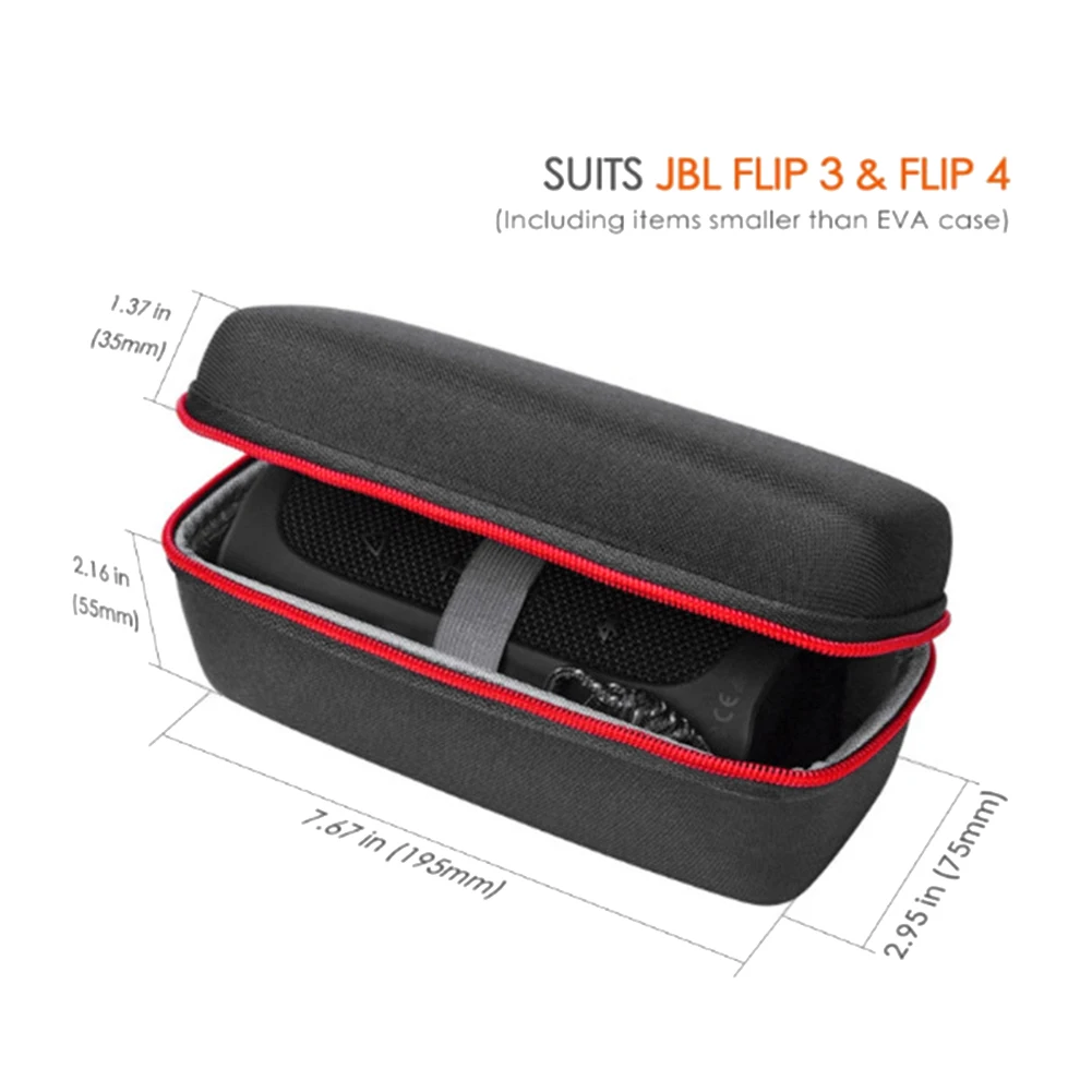 Новый жесткий Дорожный Чехол для JBL Flip 5/ 4/ 3 водонепроницаемый портативный