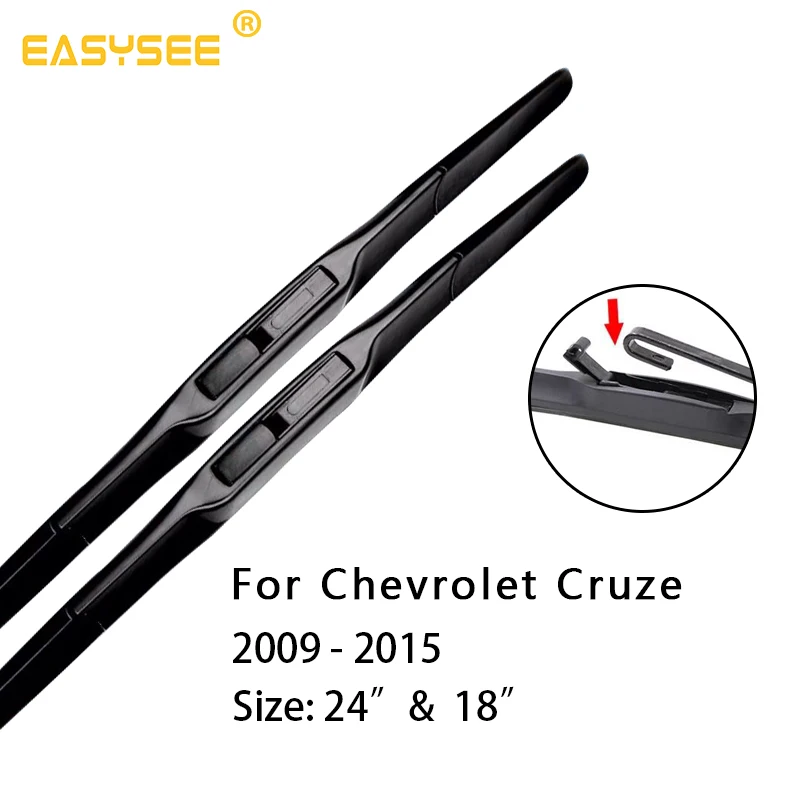 Стеклоочиститель для Chevrolet Cruze Fit Hook Arms/кнопочный рычаг с 2009 по 2018 2019 24 &quotи 18&quot 28