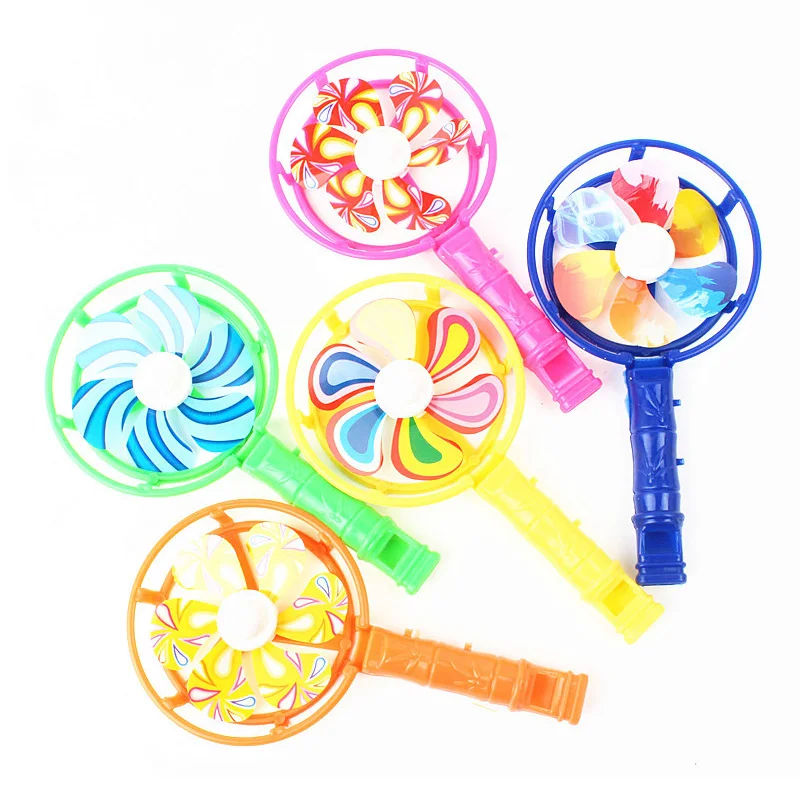 10/20pcs Plastic windmill Whistle Colorful Children's Toy Birthday Party Baby Shower Kids Favors Gift Supplies |