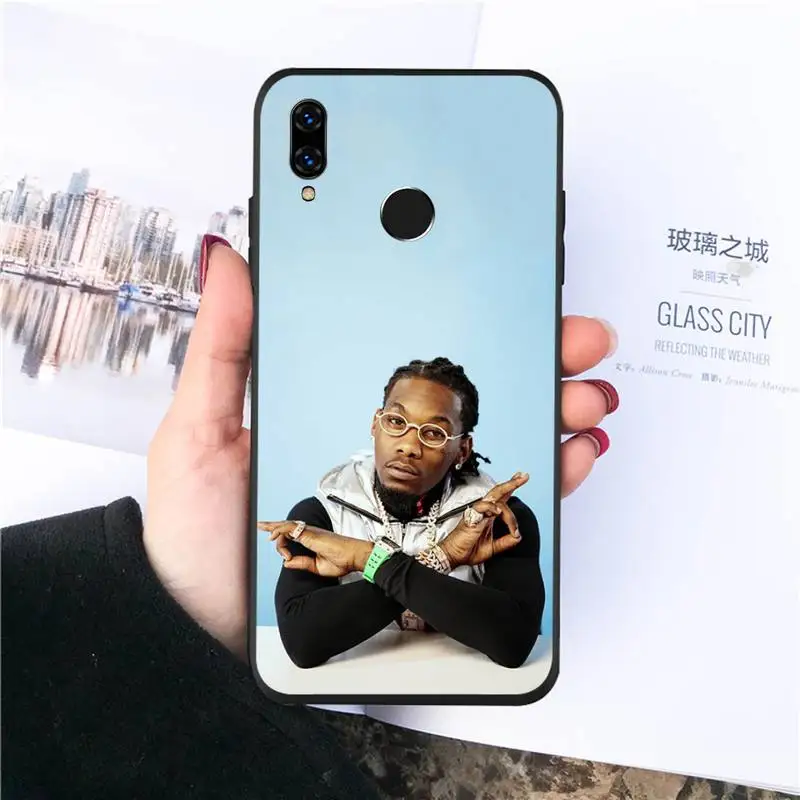 

Rapper Migos Quavo Takeoff Offset Phone Cases For Huawei honor Mate P 10 20 30 40 Pro 10i 9 10 20 8 x Lite funda coque
