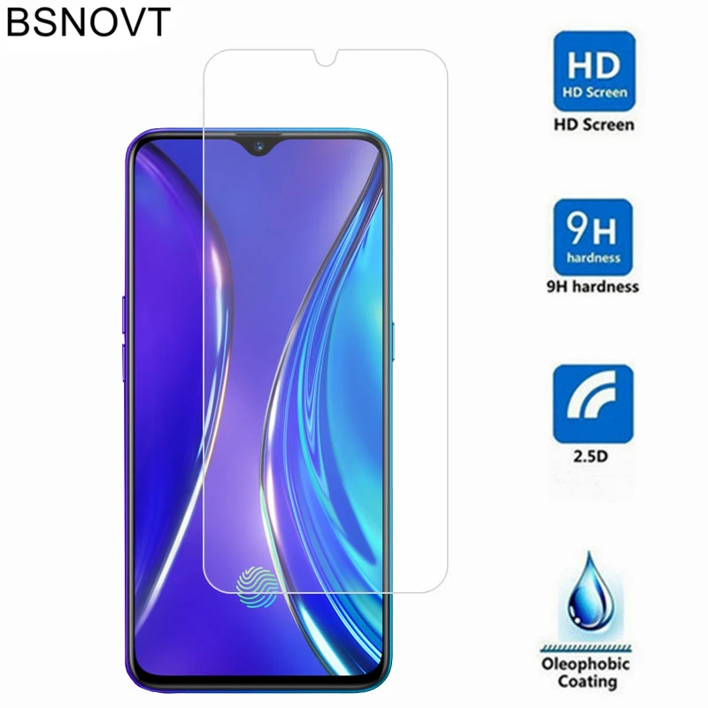 

Защитное стекло для экрана OPPO Realme X2, закаленное стекло для OPPO Realme X2, пленка 6,4 дюйма BSNOVT, 2 шт.