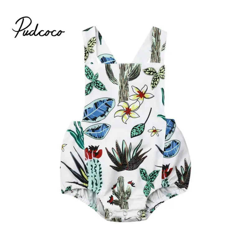 Pudcoco 2019 одежда для маленьких девочек и мальчиков Боди новорожденных детей костюм