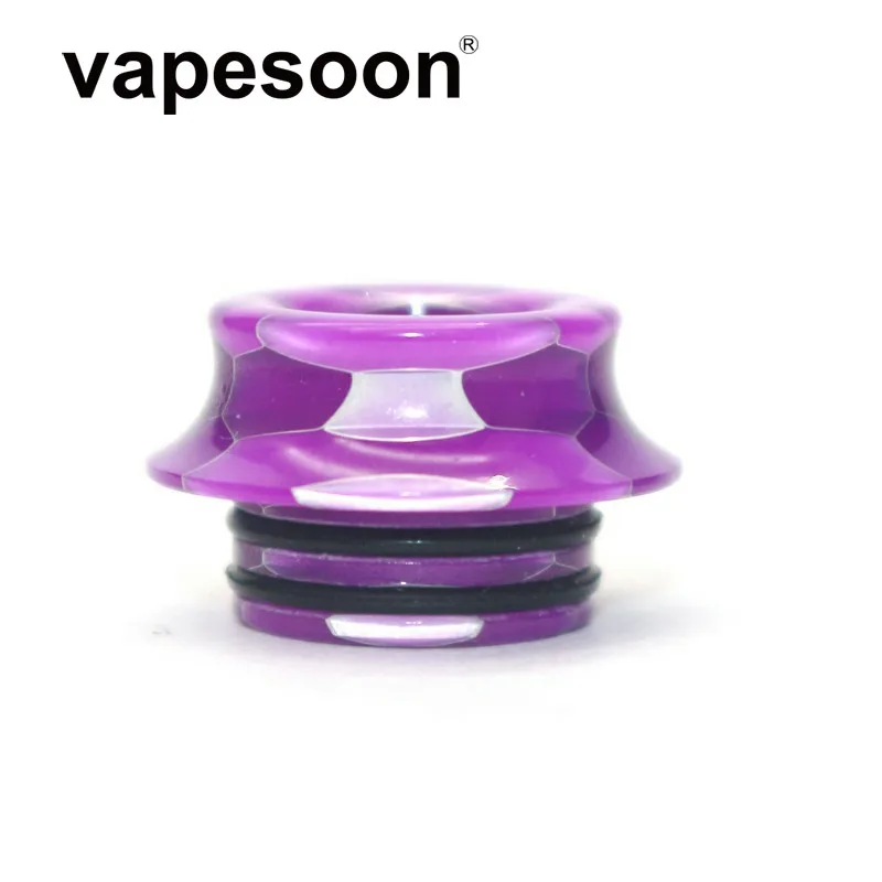 

20pcs 810 Anti-frying Oil Drip tip Resin 810 Drip Tip Snake Resin For RDA Atomizer Wide Bore Mouthpiece E-Cigarette Accessories