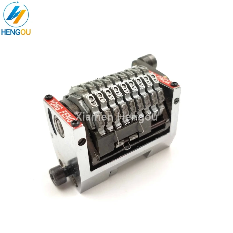 3d printer roller 1 Piece 22.3" GTO numerator 9 digits GTO numbering machine horizontal backward with arm spring back itself not sinkable roller of printer