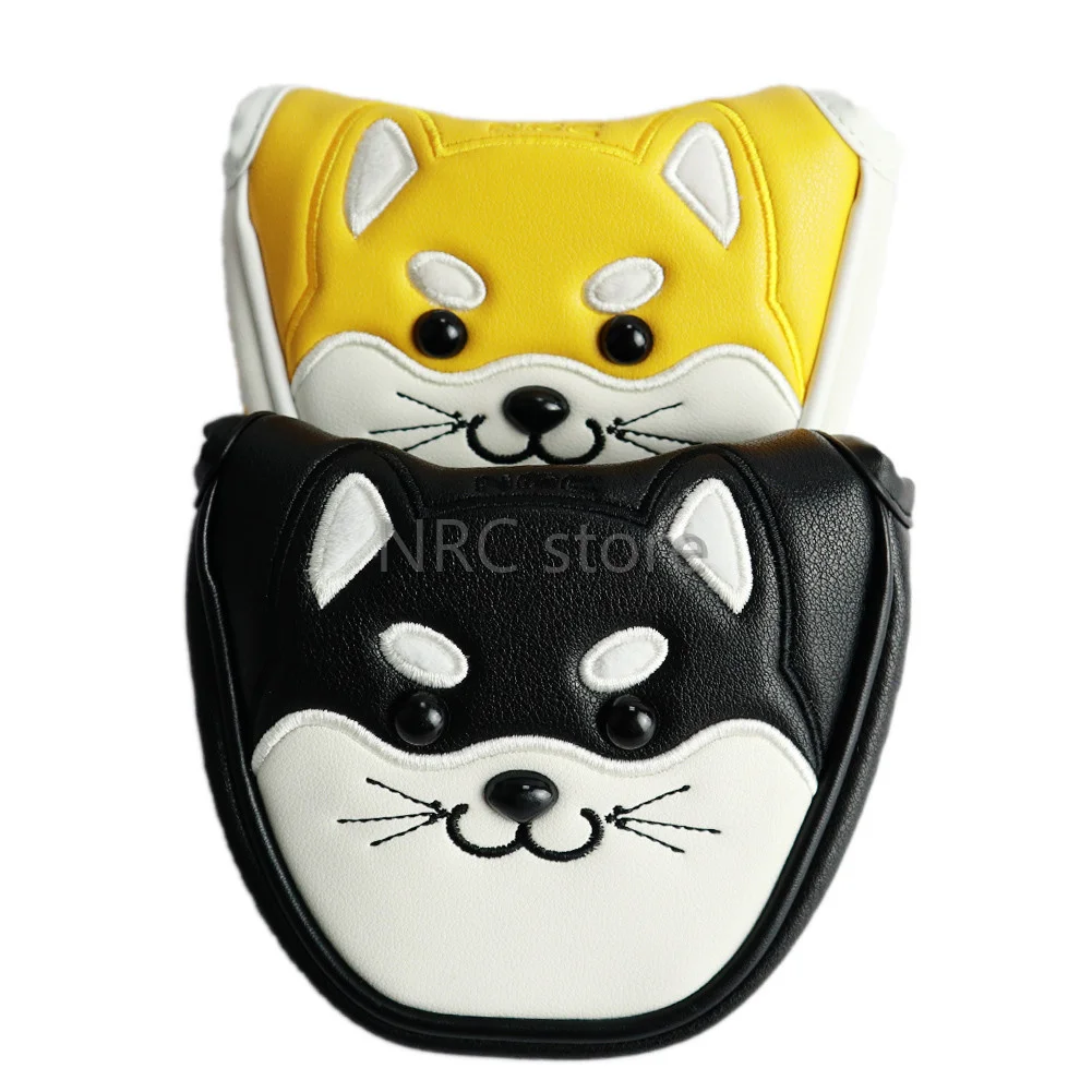 

Sbart Golf Mallet Putter Covers Magnetic Closure Customized Headcover Synthetic Leather