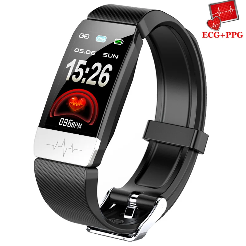 Смарт браслеты ЭКГ PPG умный Браслет фитнес трекер пульсометр кровяное давление