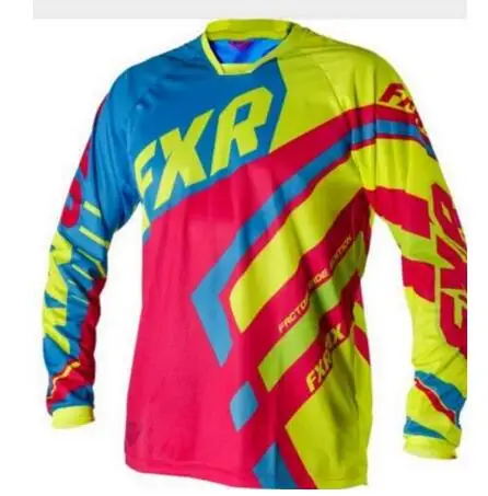 

DH Motocross MX FXR manga larga MTB Jersey pas motocicleta cuesta abajo mtb jersey motocross