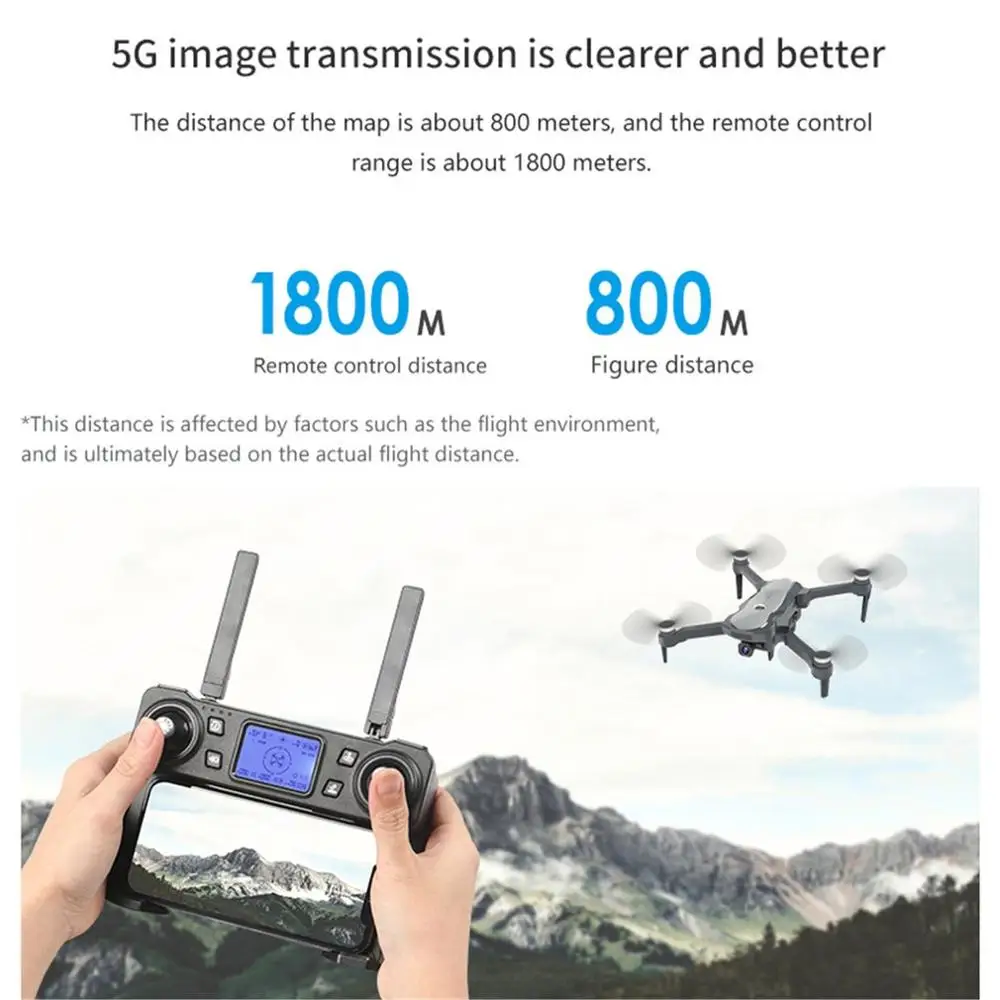 K20 дрона с дистанционным управлением (ESC) 5G GPS Wi Fi 4K видом от первого лица Камера 25