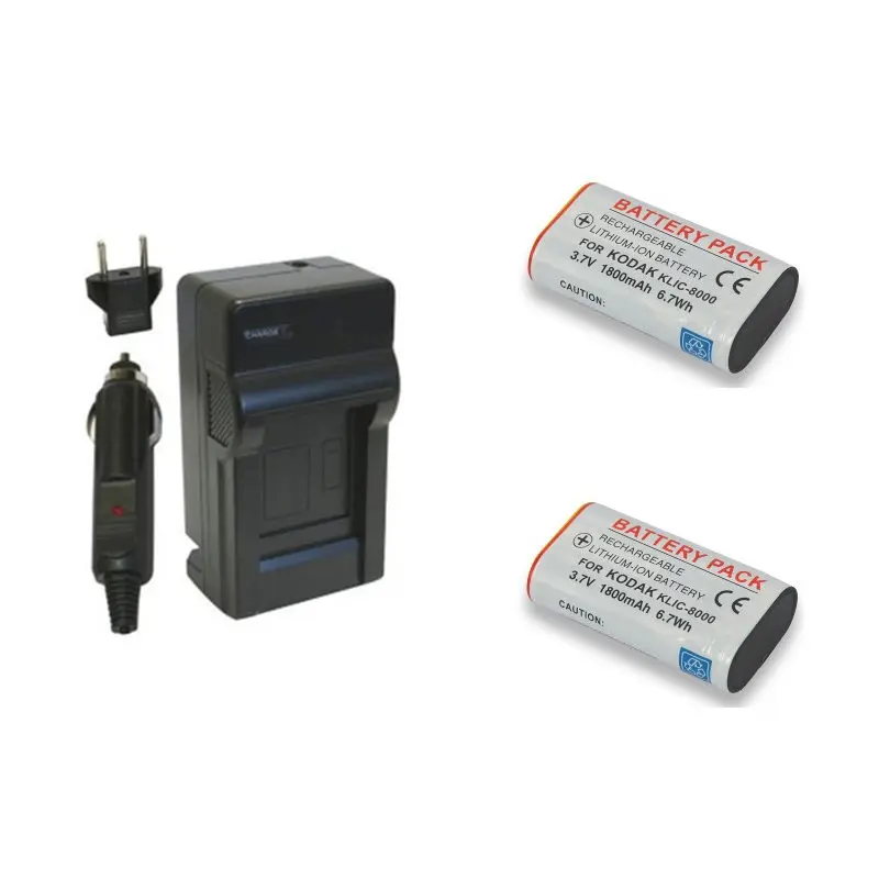 Аккумулятор и зарядное устройство для KODAK Easyshare Zx1 ZxD Z612 Z712 Z812 Z1085 Z1015 Z1012 Z1485 Z8612 IS. |