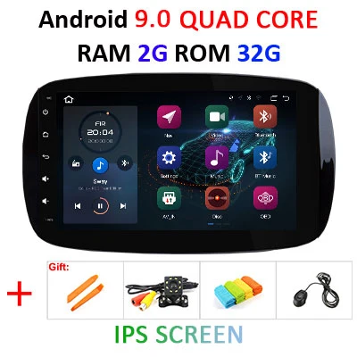 2G 32G IPS 4G+ 64G ips DSP Android 9,0 автомобильный мультимедийный плеер dvd gps для Mercedes/Benz Smart Fortwo автомобильный Радио ПК стерео obd2 - Цвет: 2G 32G IPS