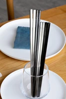 stainless steel nordic matte wire drawing restaurant fried hot pot 23 5cm chopsticks 27cm long chopsticks