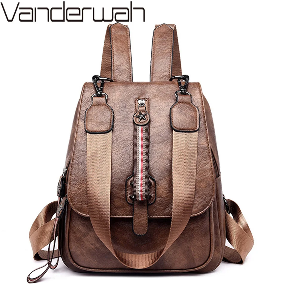 Зимний рюкзак 3 в 1 винтажная женская сумка через плечо для путешествий женский