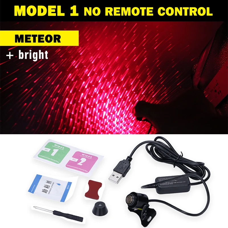 Мини USB светодиодный свет для моделирования автомобиля неоновый внутренний