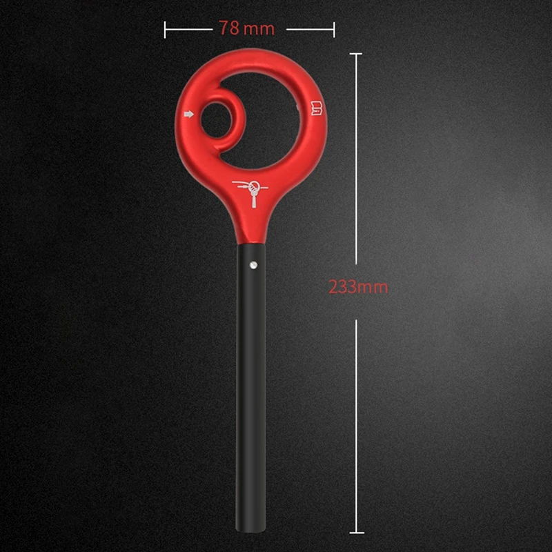 

Climbing Ring Rope Descender Gear Belay Device Aluminum Alloy Rings Figure 9 Rock Climbing Descenders Outdoor Equipment