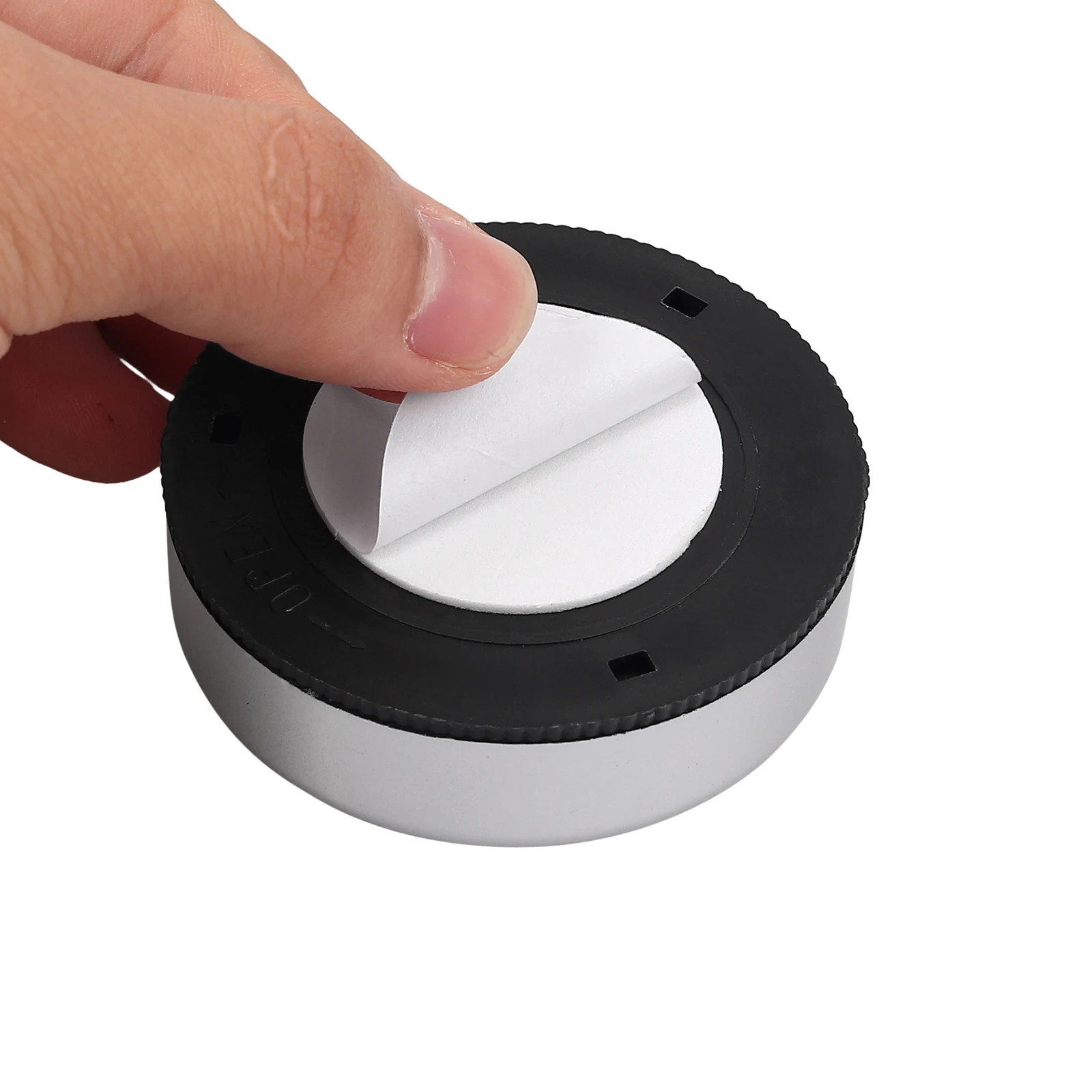 Proster 10 PCS 4 LED Touch Push Button Light Self-Stick ECO Long Battery Life Down Spot Lights super bright white light |