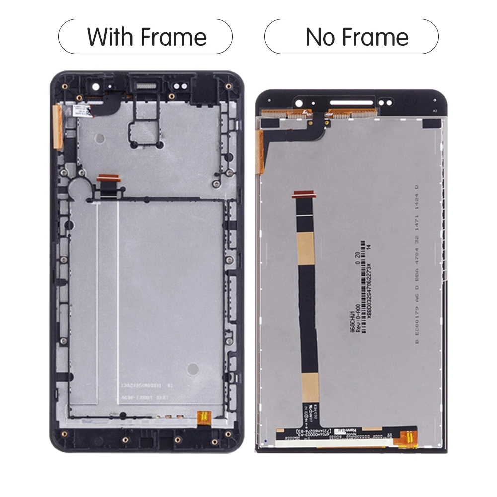 Оригинал для ASUS Zenfone 6 A600CG LCD сенсорный экран дигитайзер сборка Asus a600cg дисплей с