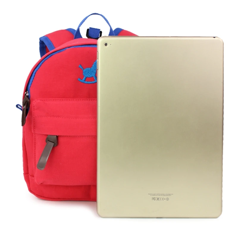 

H9ED Toddler Backpack Anti-lost Band Kids Children Cartoon Kindergarten School Bag