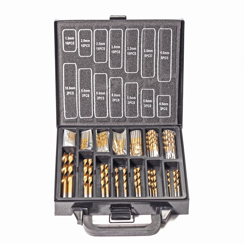 Сверло ступенчатое из высокоскоростной титановой стали Box-99pc по дереву |