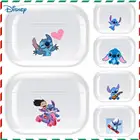 Прозрачный ТПУ чехол Disney Stitch для Airpods Pro 3, чехол, силиконовые аксессуары для наушников Air Pods 3 Apple Protective 1 2