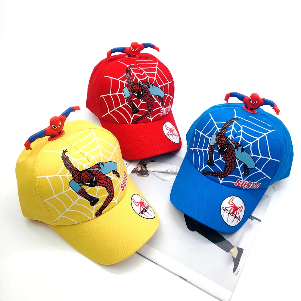 Кепка Spiderma для мальчиков синяя регулируемая косплея | Игрушки и хобби