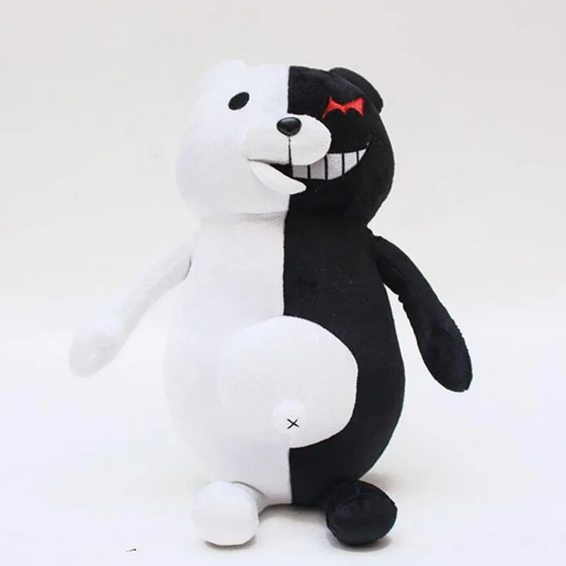 Dangan Ronpa Super Danganronpa 2 Monokuma черно-белый медведь плюшевая игрушка мягкие куклы с