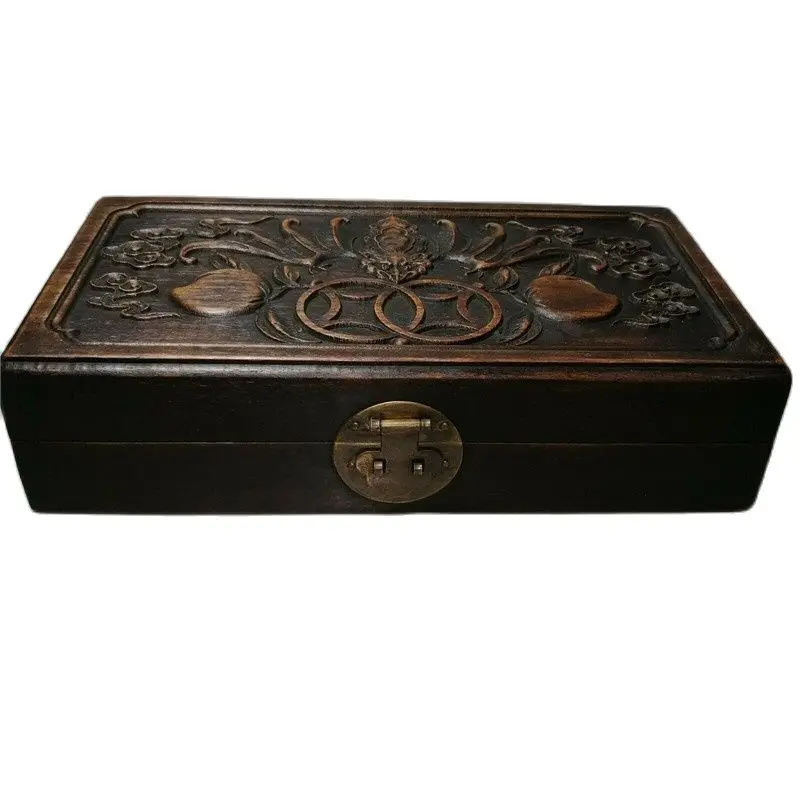 Китайские старые Пекинские товары деревянная резьба старое розовое дерево