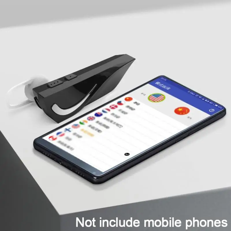 Французский умный голосовой переводчик 28 языков беспроводной в режиме реального