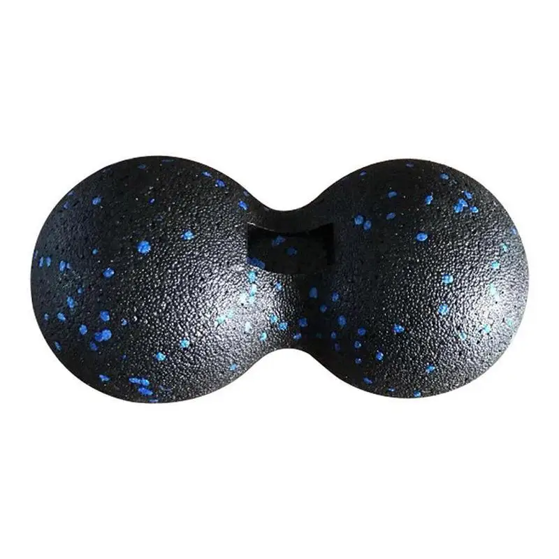 Blue Dots 16*8 см в форме арахиса мяч для массажа спортивное снаряжение фасции мяч расслабляющий шар мышечный расслабляющий восстановление - Цвет: Blue Dots