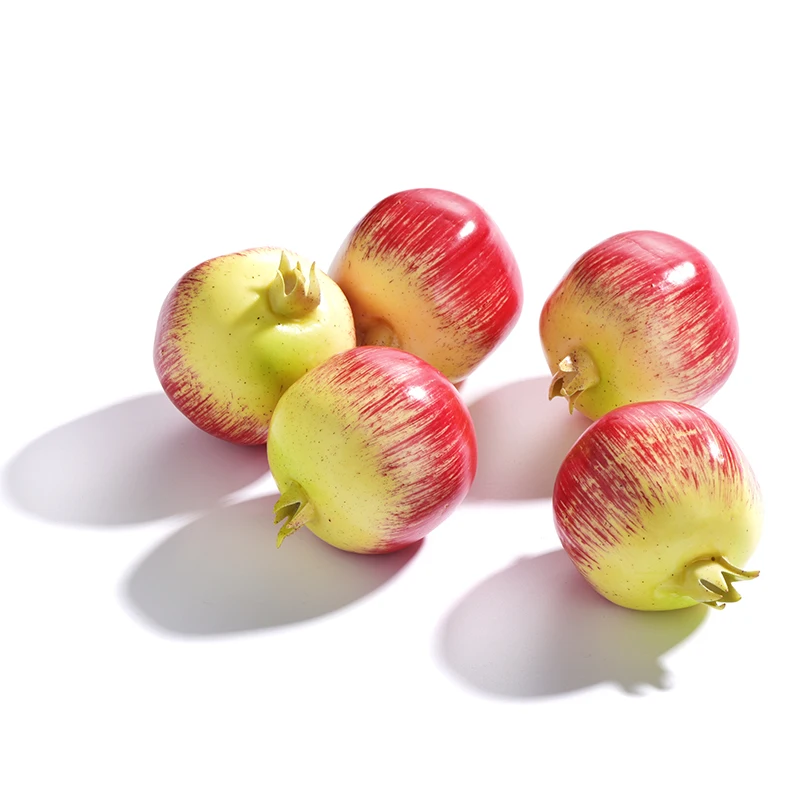 1 шт. смешанные Декоративные искусственные фрукты Яблоко Груша оранжевые