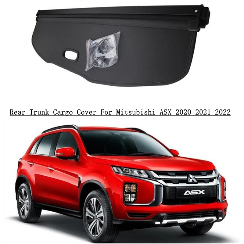 Для Mitsubishi ASX 2020 2021 2022 задний багажник Грузовой Крышка раздела Экран козырек щит