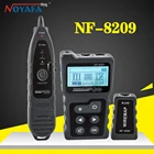NOYAFA NF-8209 ЖК-дисплей Сети Кабельный тестер измерения Длина мульти-функциональный кабель локальной сети POE провода проверки Cat5 Cat6 сети сканирующий тестер