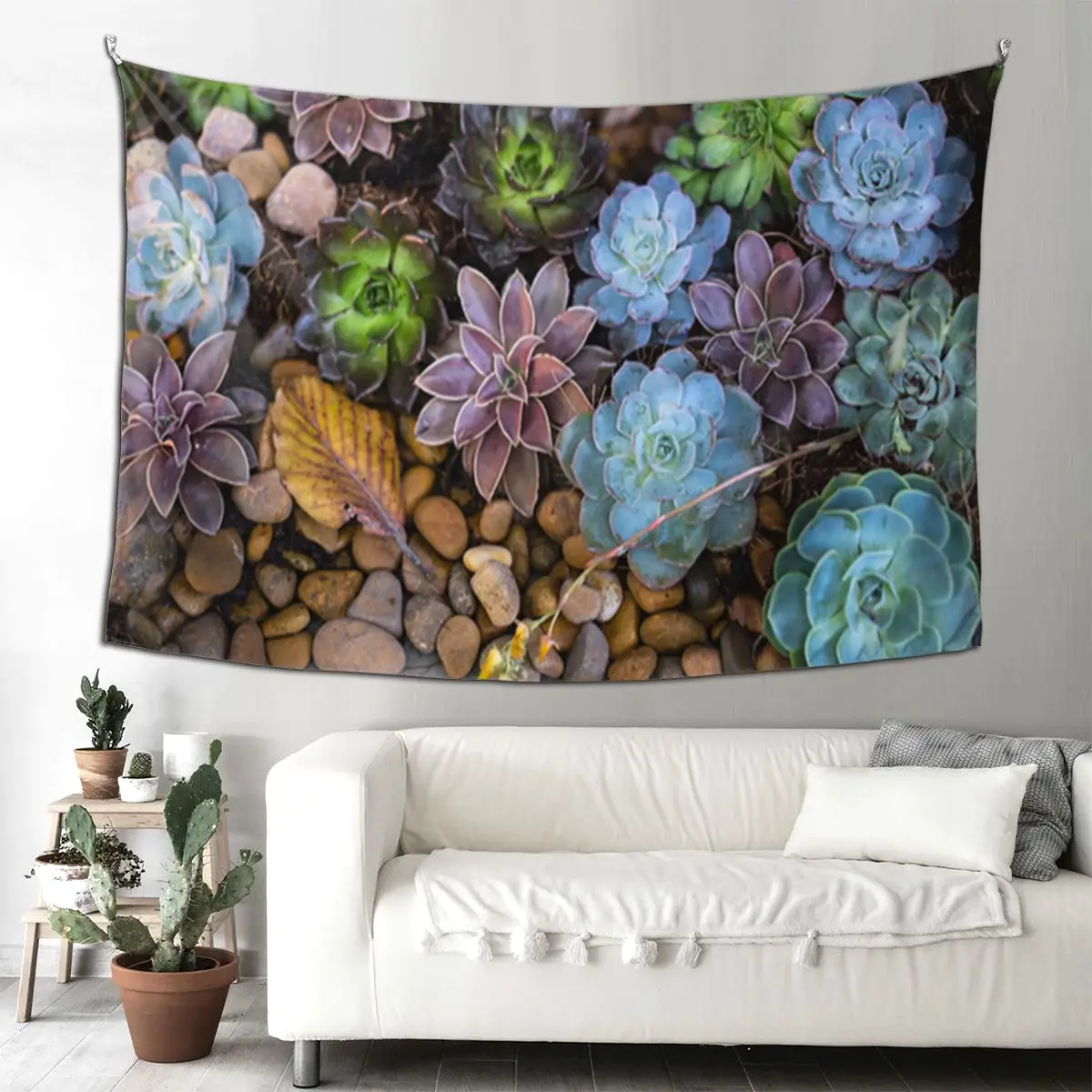 

Реалистичные растения, 3D дизайн, супер суккуленты, кактус, цветок, пейзаж, гобелен, украшение для спальни, эстетический Настенный декор, настенное украшение