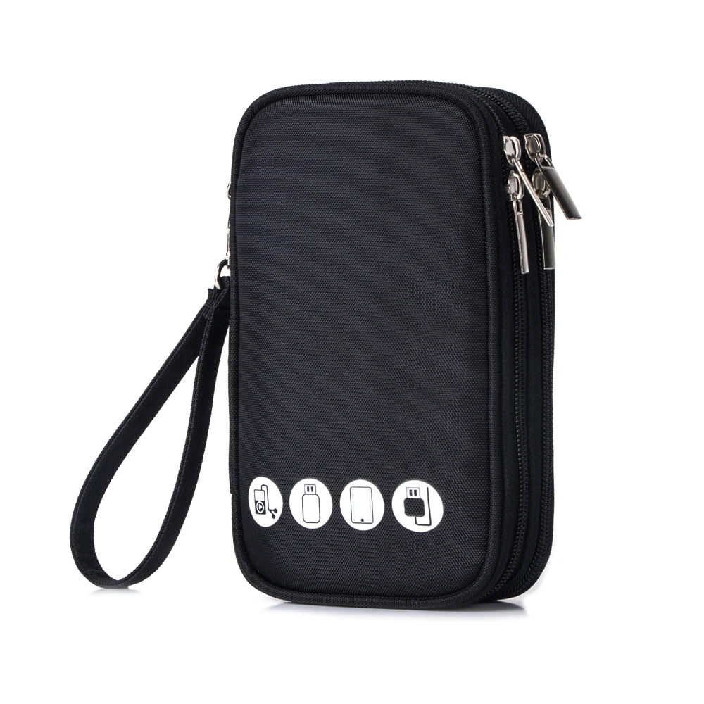 Сумка Органайзер для электронных гаджетов чехол usb кабеля и гарнитуры аксессуары