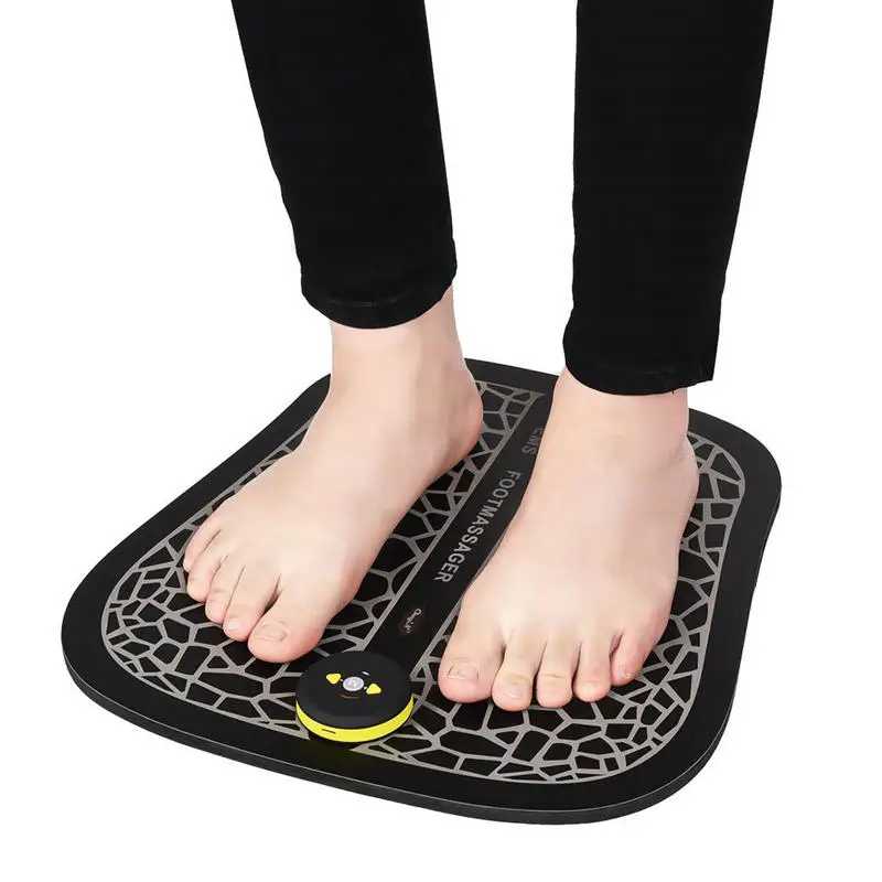 Зарядка EMS ног массажер массаж коврик импульса массажера для с подогревом USB