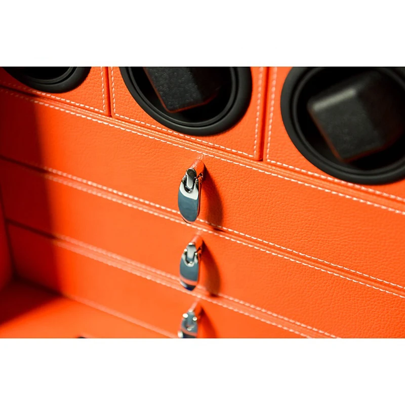 Automatic Watch Winder Safe Box 6 Slot Winding Quiet Motor Storage Display Case Mechanical Watches Jewelry | Наручные часы